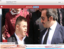 Tablet Screenshot of bingolhaber.com